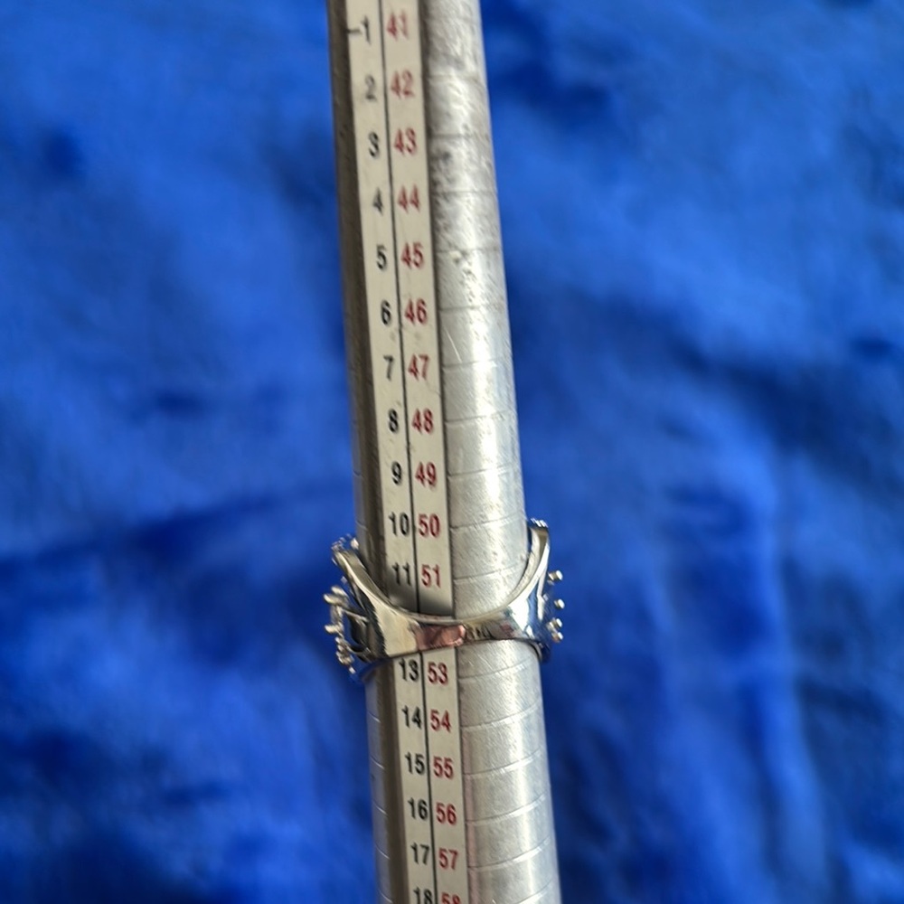 Silver Multi-Band Diamond Ring - image 3